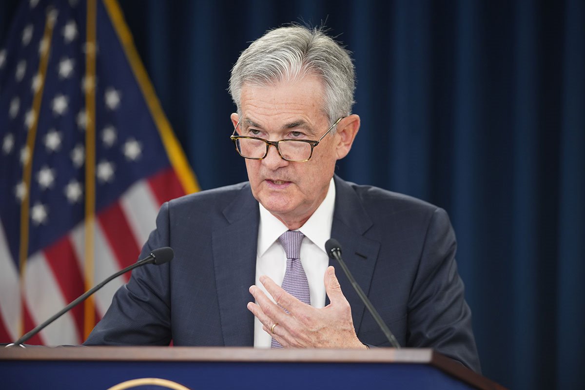 Jerome Powell, presidente de la FED - 