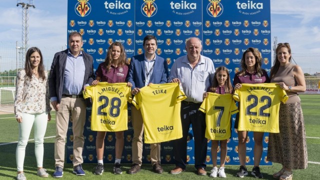Teika cierra un acuerdo con el Villarreal CF para patrocinar a los equipos femeninos del club