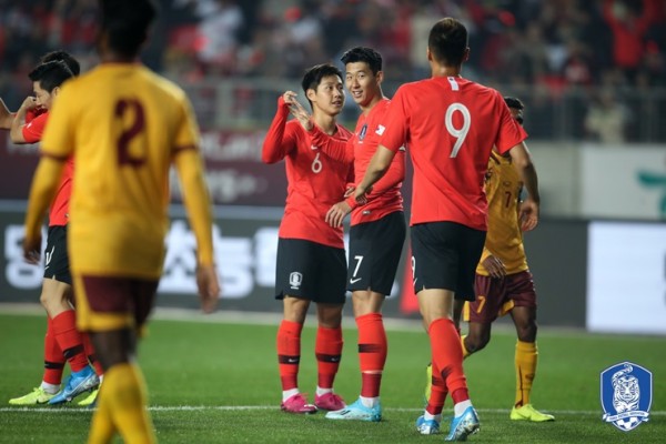 Kang In 'se coge' con Corea del Sur