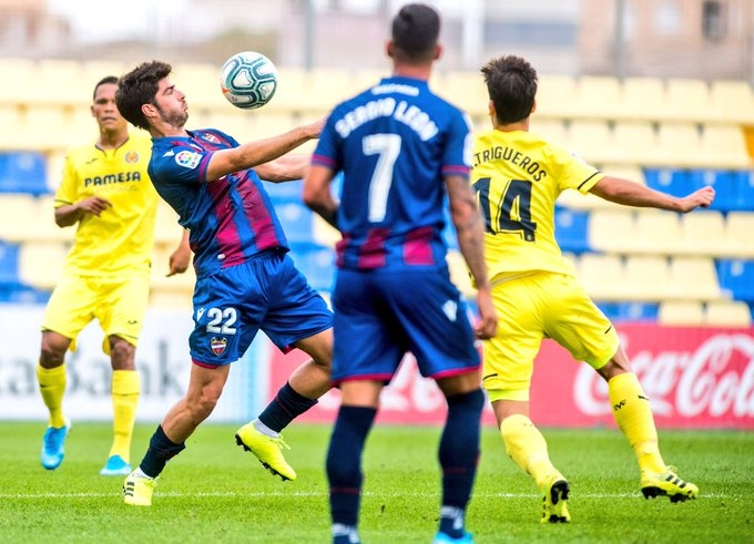 Villarreal y Levante empatan en un duelo amistoso a puerta cerrada