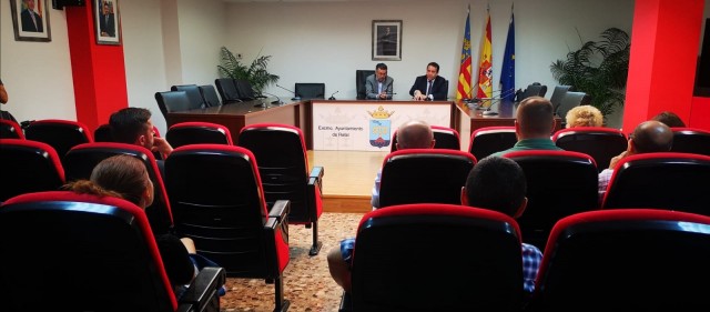 El IVF presenta en Rafal líneas de financiación y ayudas para empresas afectadas por la gota fría