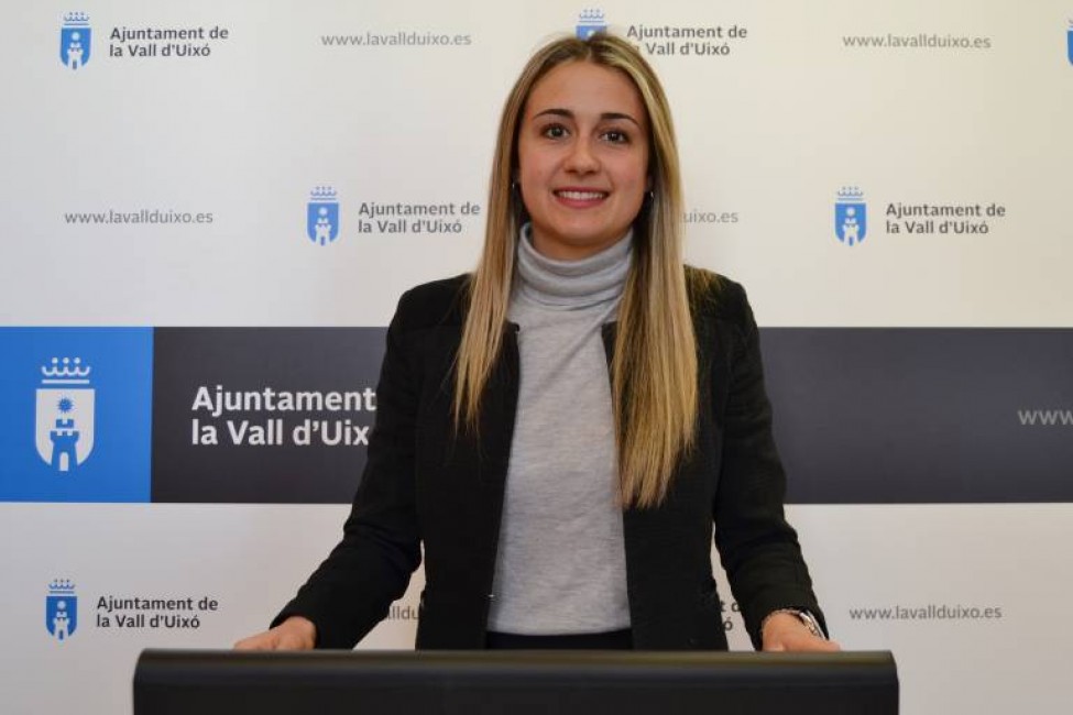 Tania Baños, alcaldesa de la Vall d'Uixó. - 
