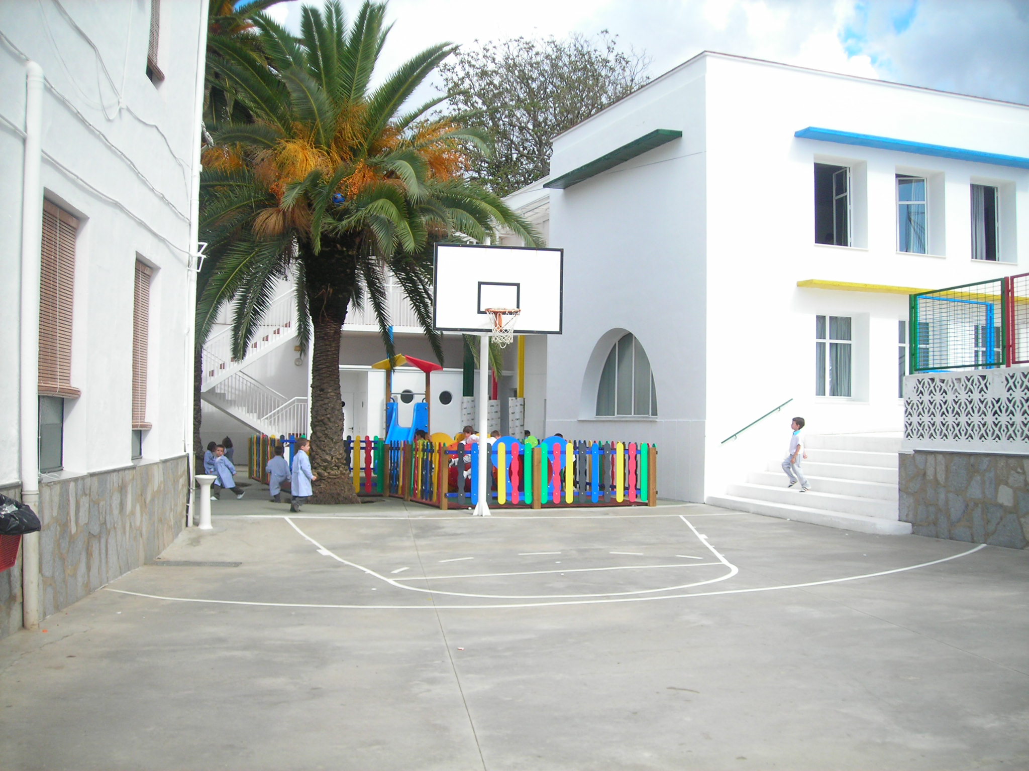 Coses que passaven al pati de l'escola
