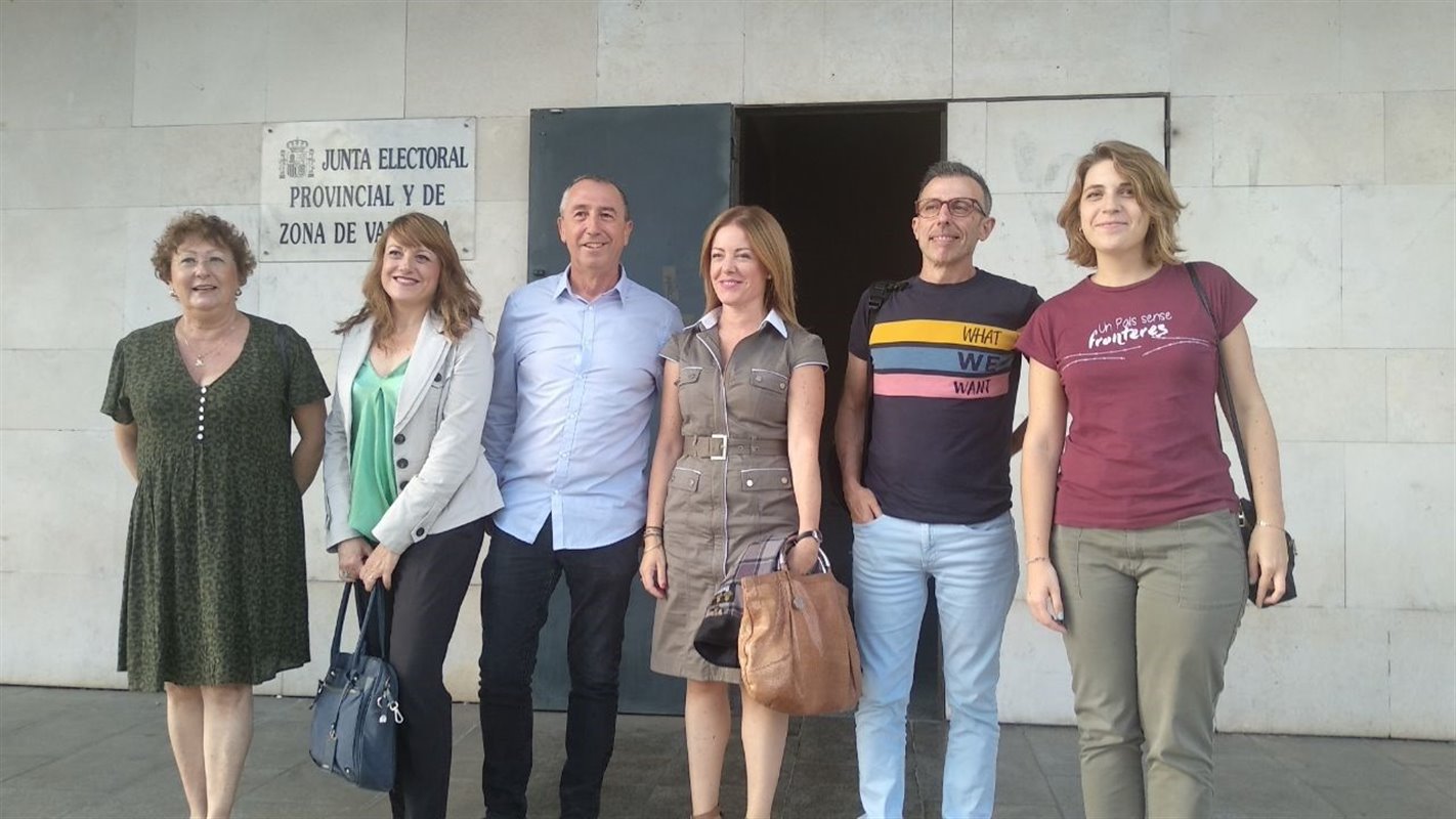 Més Compromís registra candidaturas: 