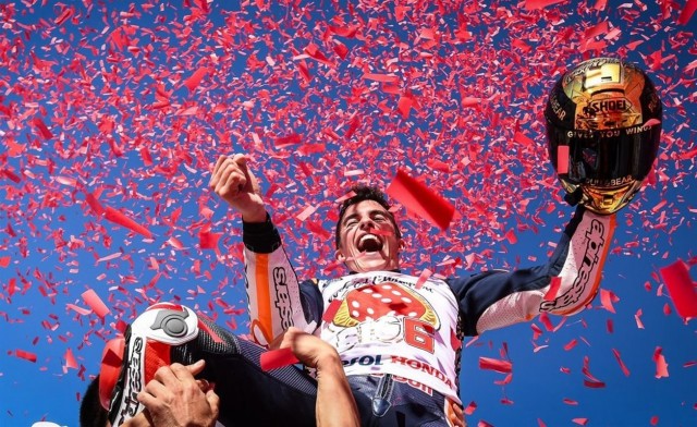 Márquez, sexto en la lista de pilotos con más títulos mundiales
