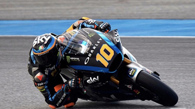 Victoria en solitario de Luca Marini
