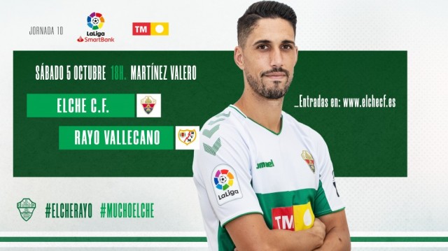 
Elche y Rayo aspiran a engancharse a la zona alta de la clasificación
