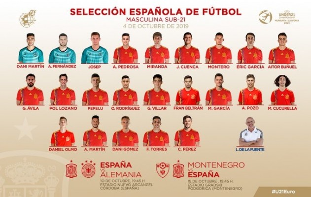 Ferrán lidera una Sub-21 sin Ansu Fati