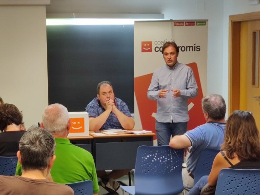 Compromís reelige a Bellido como secretario general con el 87% de los apoyos