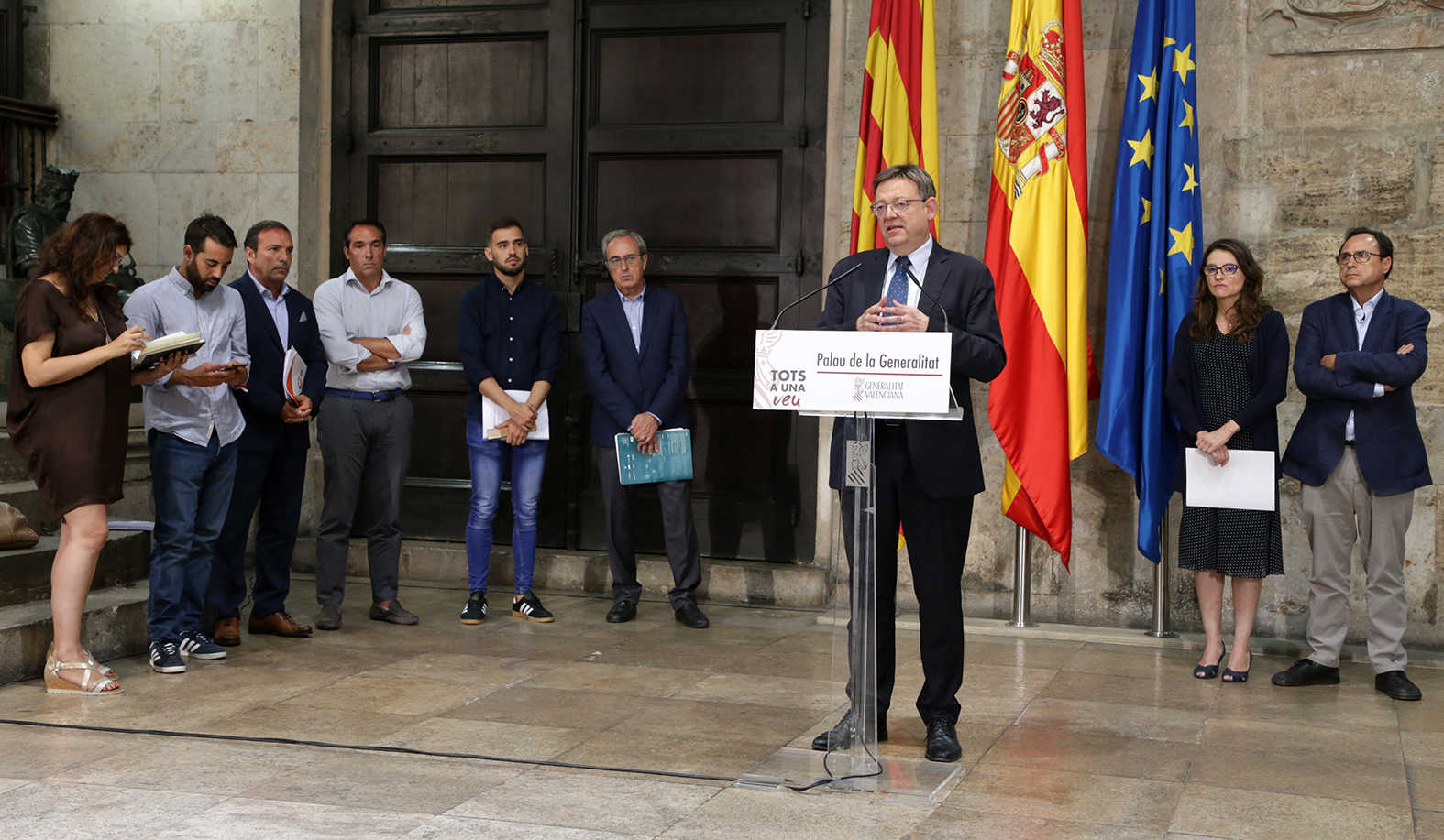 Puig pide mayor unidad de los grupos parlamentarios para el nuevo modelo de financiación