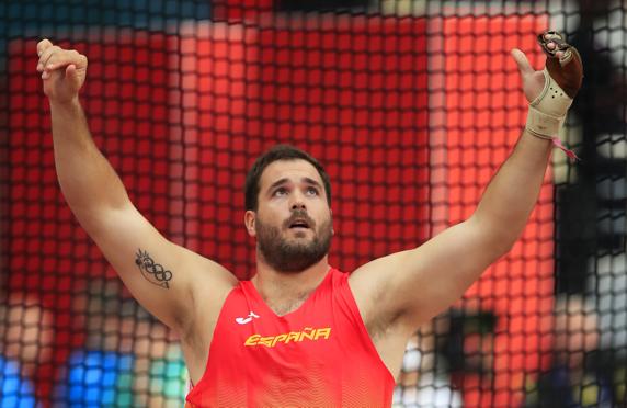 El atleta del Playas Javier Cienfuegos finaliza séptimo en martillo en el Mundial de Doha