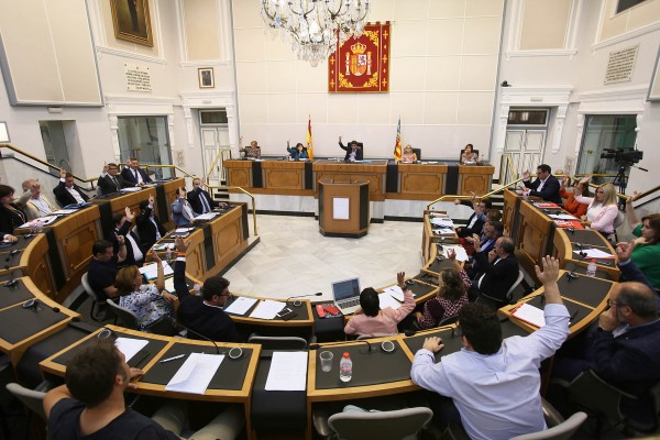 La Diputación aprueba que se investigue a los gestores del Segura y del Júcar por la gota fría 