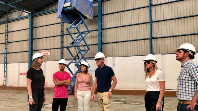 Almassora inicia las obras del pabellón B de La Garrofera y se prevé acabarlas en dos meses