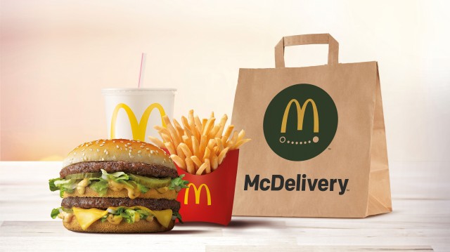 McDonald's amplía su servicio de comida a domicilio en Castelló