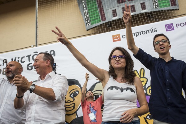 Compromís pacta con Errejón liderar los asuntos valencianos en Madrid