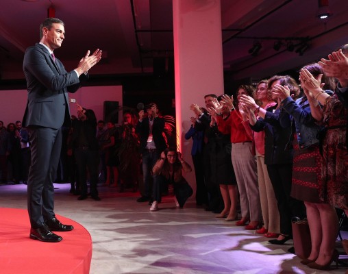 Pedro Sánchez presenta al PSOE como la izquierda que 