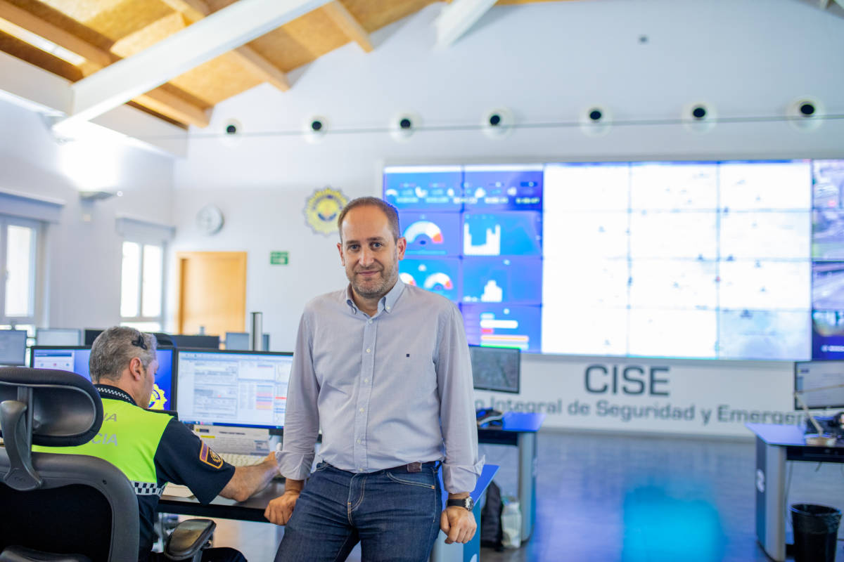 El concejal de Policía Local, Aarón Cano. Foto: ESTRELLA JOVER - 