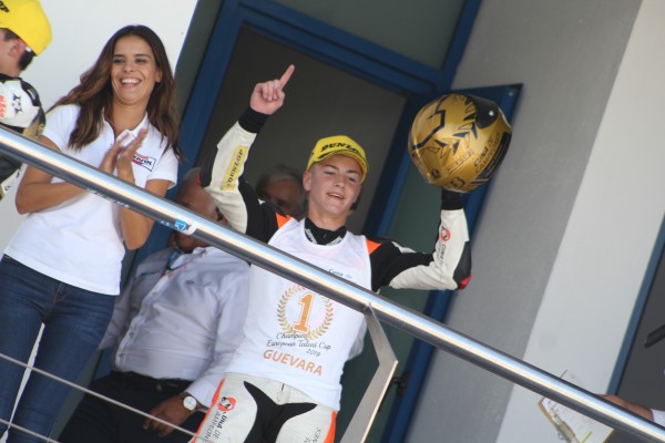 Izan Guevara campeón de la European Talent Cup
