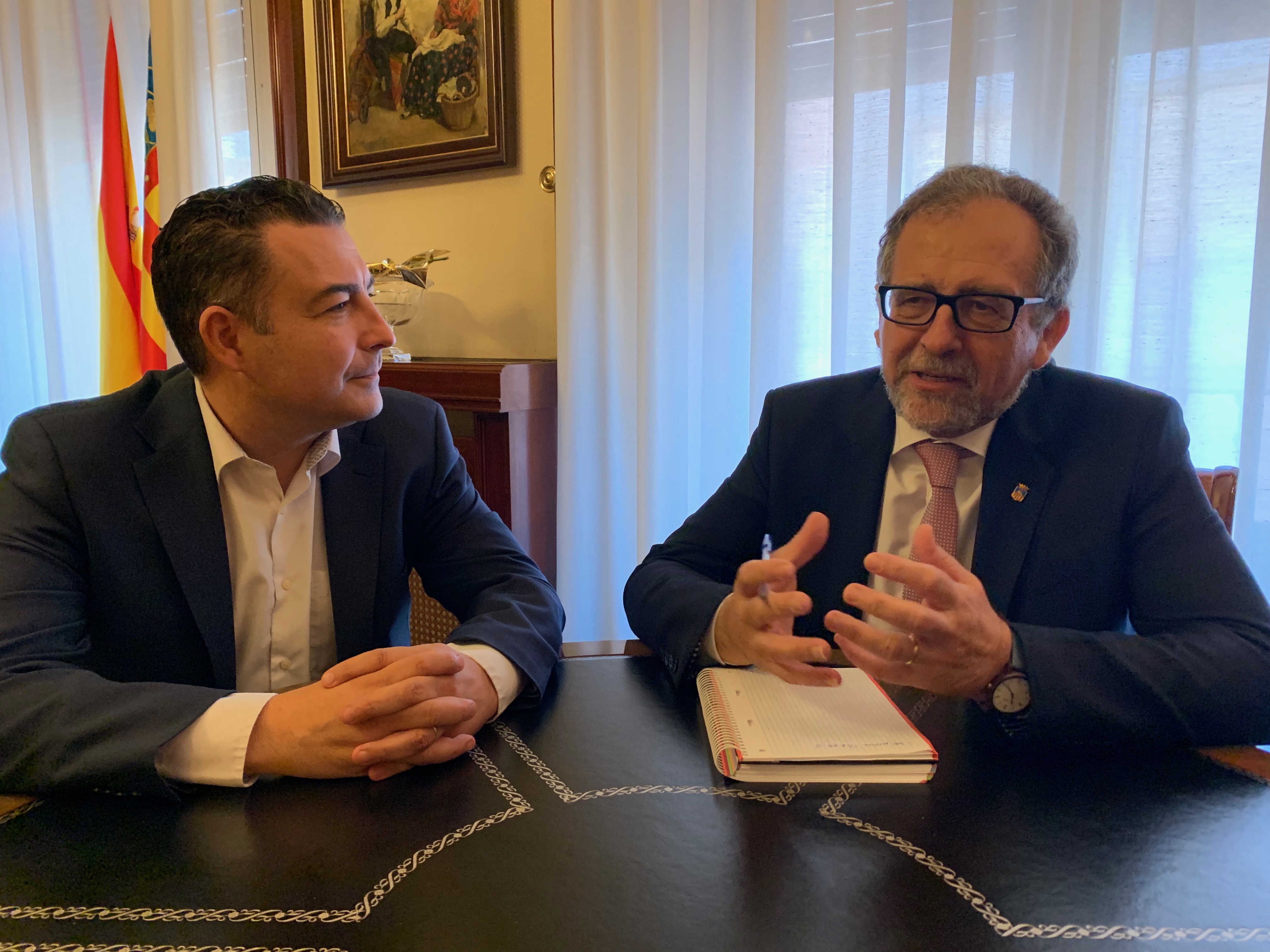 Telefónica traslada a la Diputación su plan de previsión de averías en el interior de Castellón