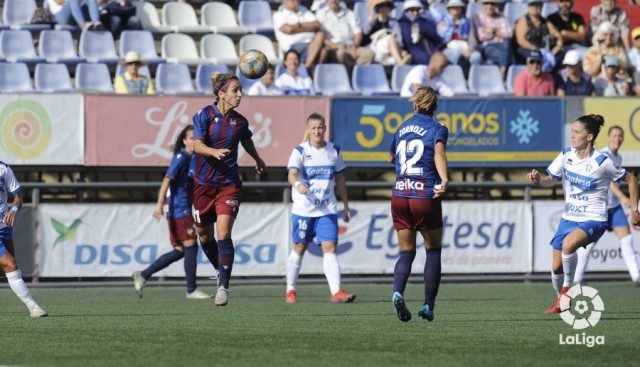 Un gol de Eva Navarro devuelve al Levante a la senda del triunfo