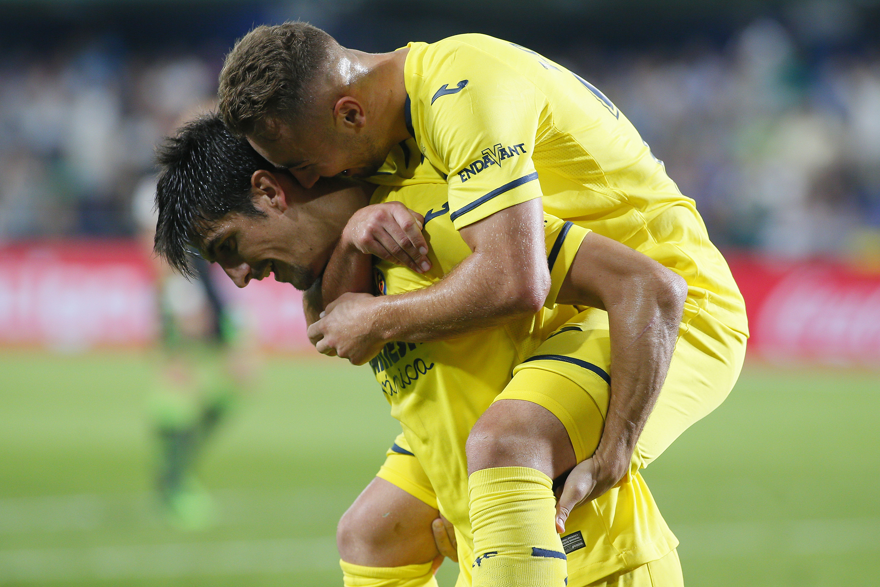 El Villarreal logra cinco goles en Liga tres años después