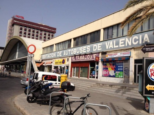La València silenciada: Estación Central de Autobuses