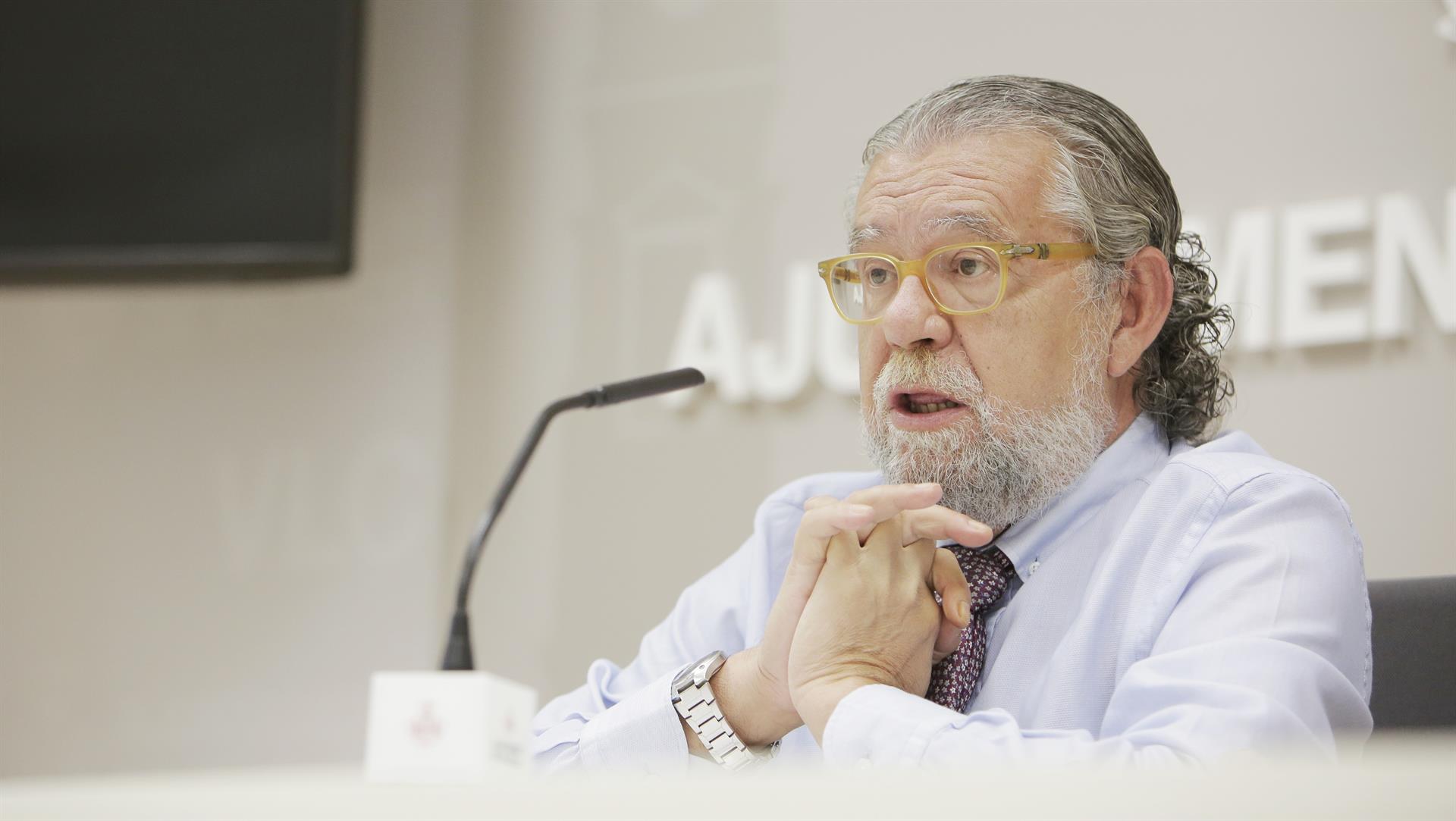 El concejal de Hacienda, Ramón Vilar. Foto: AYTO DE VLC. - 