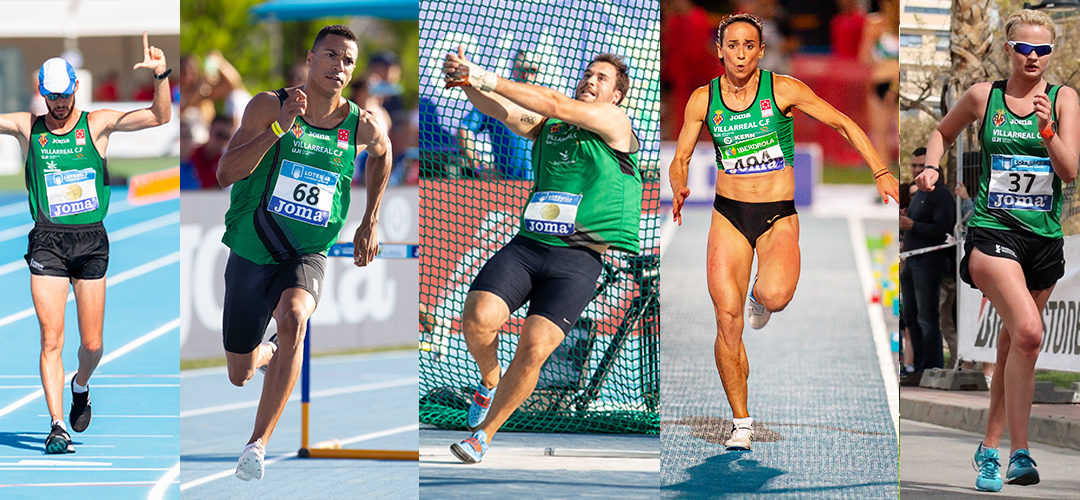 Los cinco atletas del Playas de Castellón se preparan para el Mundial de Atletismo en Doha