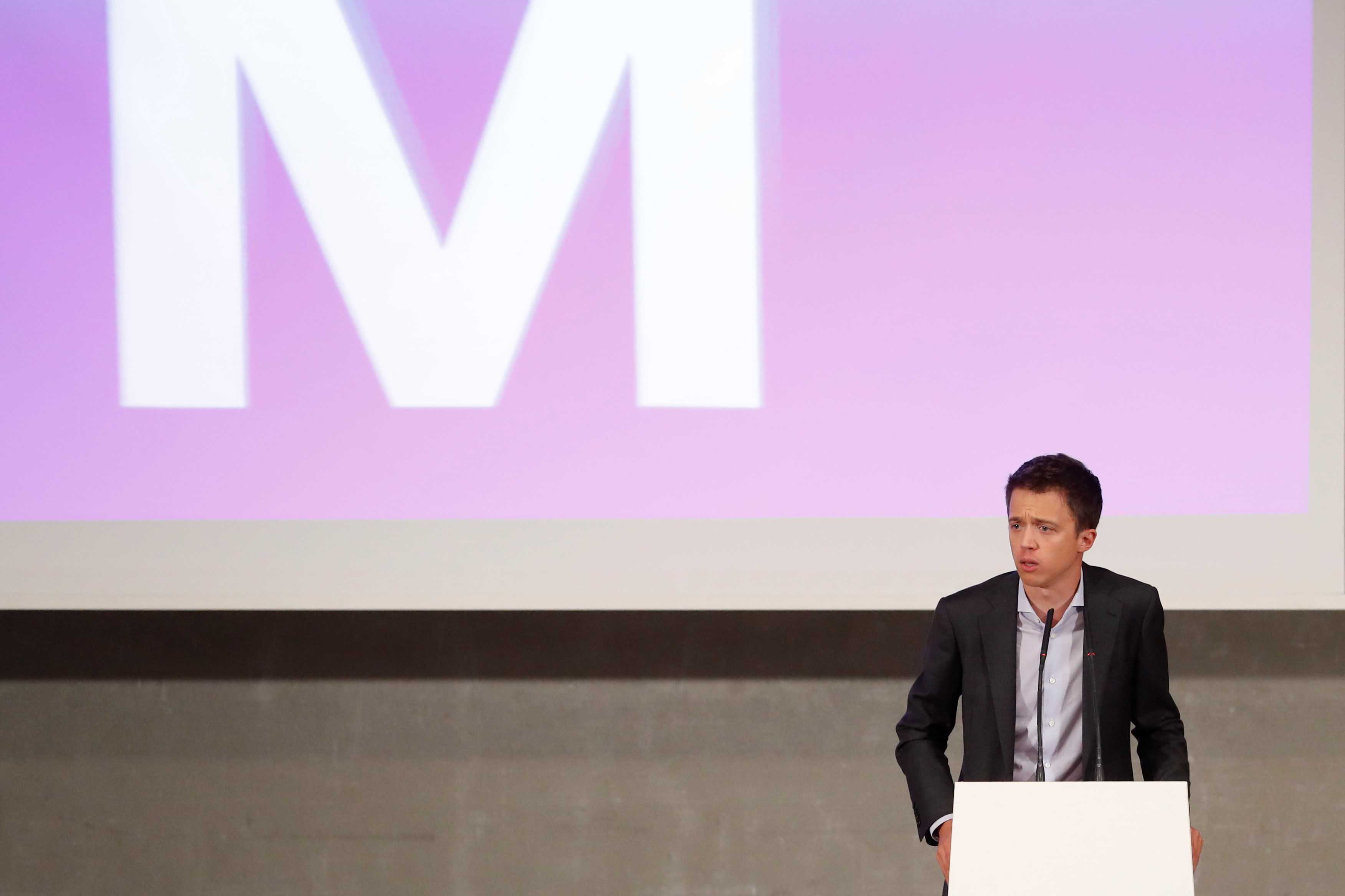 Errejón anuncia que optará a la Presidencia del Gobierno para que España 