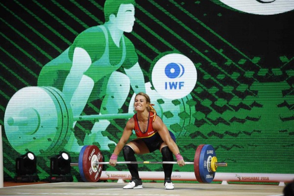 Lydia Valentín se cuelga la plata mundial en la categoría de 81 kilos