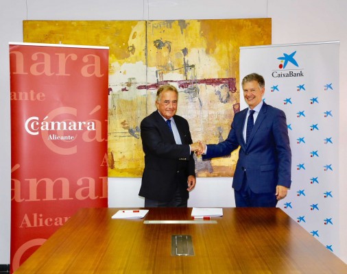 CaixaBank y la Cámara firman un convenio para facilitar la financiación de empresas alicantinas
