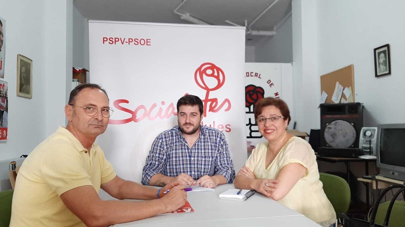 El PSPV de Nules se reúne con Sabina Escrig para 