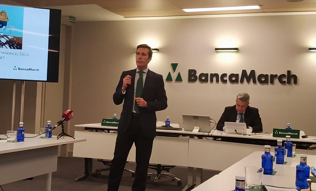 En primer término Joan Bonet y al fondo Juan Antonio Roche  - 