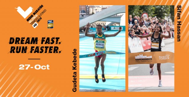 Medio Maratón Valencia refuerza la élite femenina con la que buscará batir su propio récord del mundo