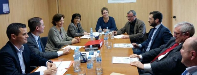 El gigante de las latas Crown Holdings trae a Parc Sagunt a su proveedor logístico, grupo Arnedo