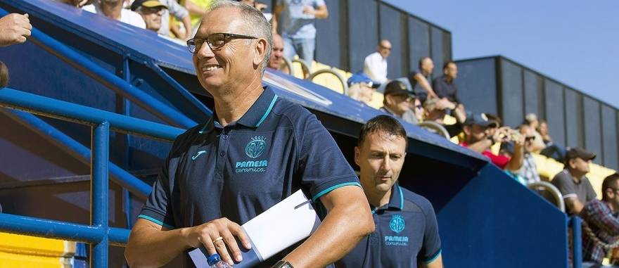 Miguel Álvarez, entrenador del Villarral B. - 