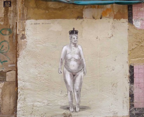 ¡Escif habla!: el artista rompe su discreción para defender la peatonalización de la Reina eliminada 