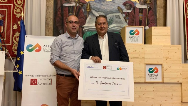 Santiago Tena, de Vilafranca, gana el I Concurso de Recetas Gastronómicas Castelló Ruta de Sabor