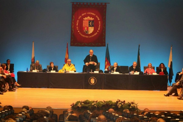 Palomar, en la apertura del curso de la UA: 