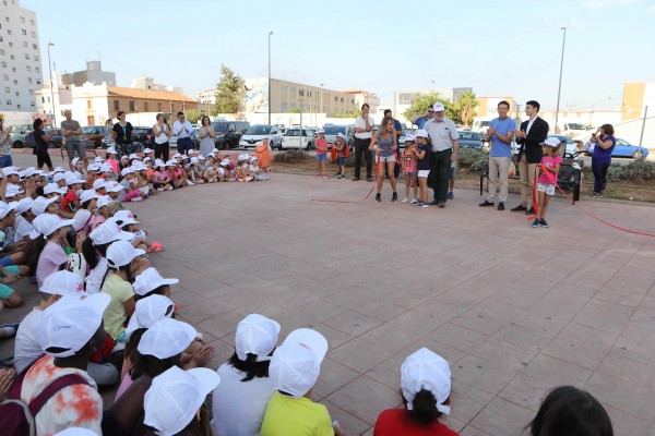 Castelló suma cuatro caminos escolares con la apertura de la nueva ruta al Jaime I y Vicent Artero