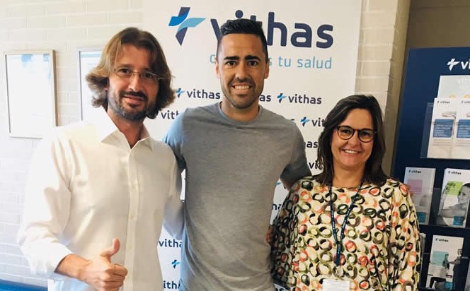 Regalón recibe el alta hospitalaria tras ser operado con éxito en el hospital Vithas Rey Don Jaime