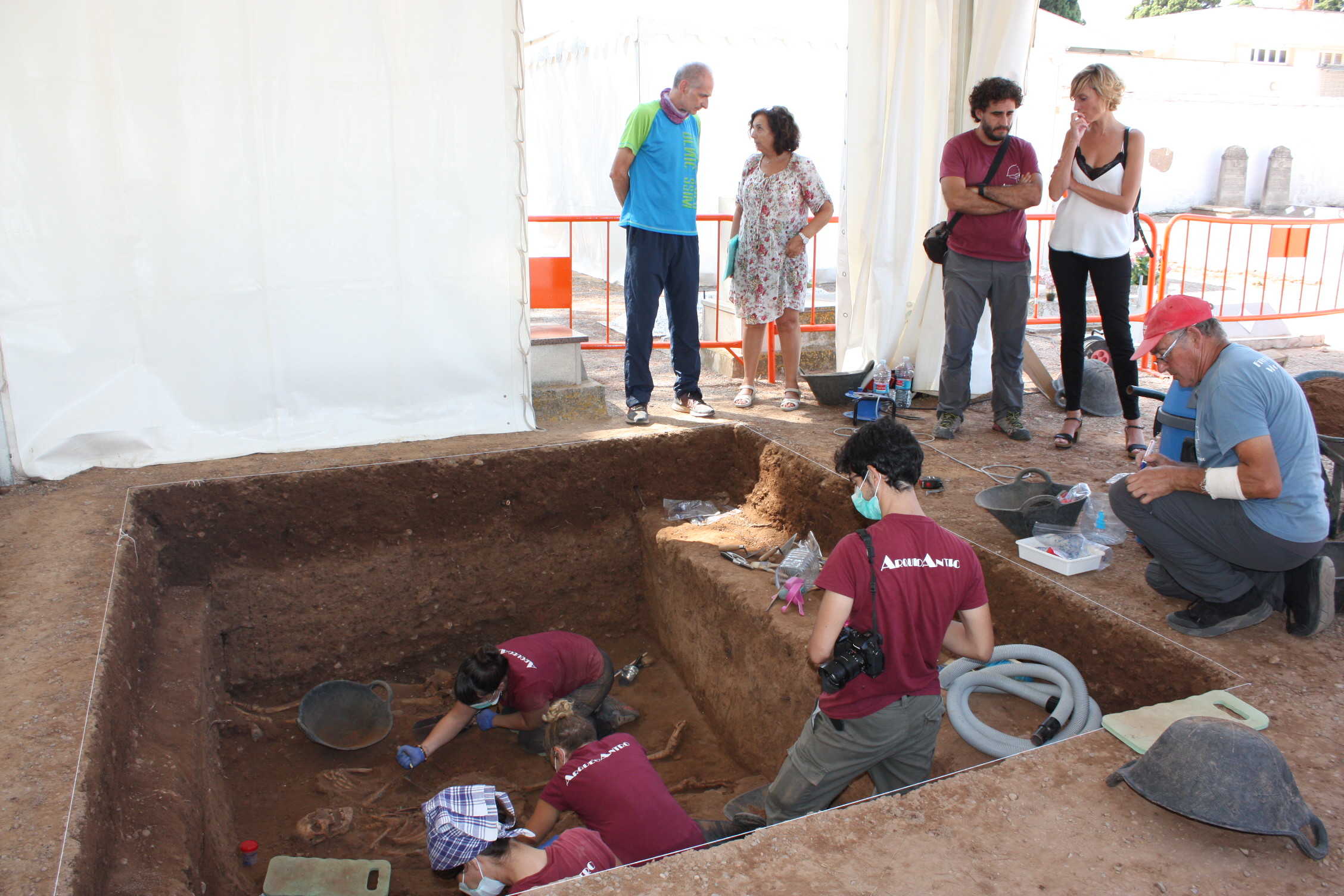 Hallados los restos de cuatro represaliados por el franquismo durante las exhumaciones en Castelló
