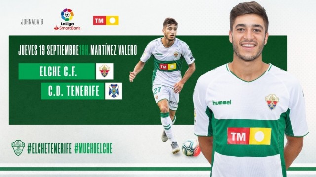 Elche y Tenerife quieren confirmar en el Martínez Valero su despegue