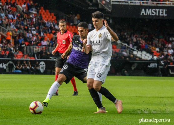 Dos victorias locales y un empate en los tres Valencia-Leganés en Primera
