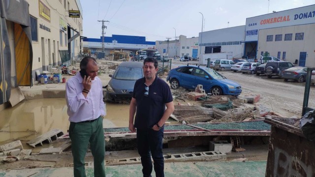 La CEV estima que el 80% de las firmas de la Vega Baja se han visto afectadas por las lluvias