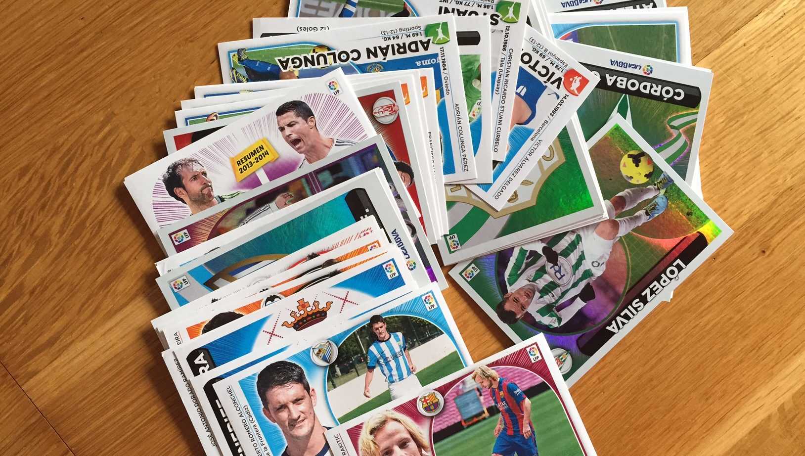 Encara col·lecciones cromos?