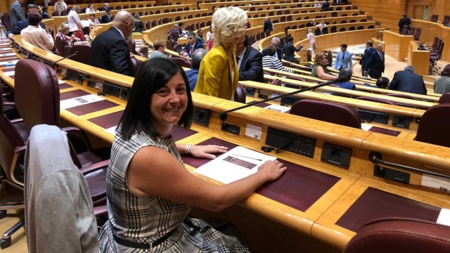 La senadora castellonense Ana Edo (PSPV-PSOE) se incorpora a la comisión que aborda la despoblación