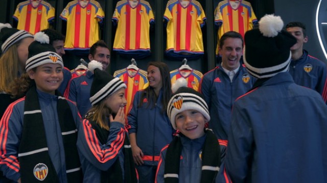 El Valencia CF desea una feliz Navidad