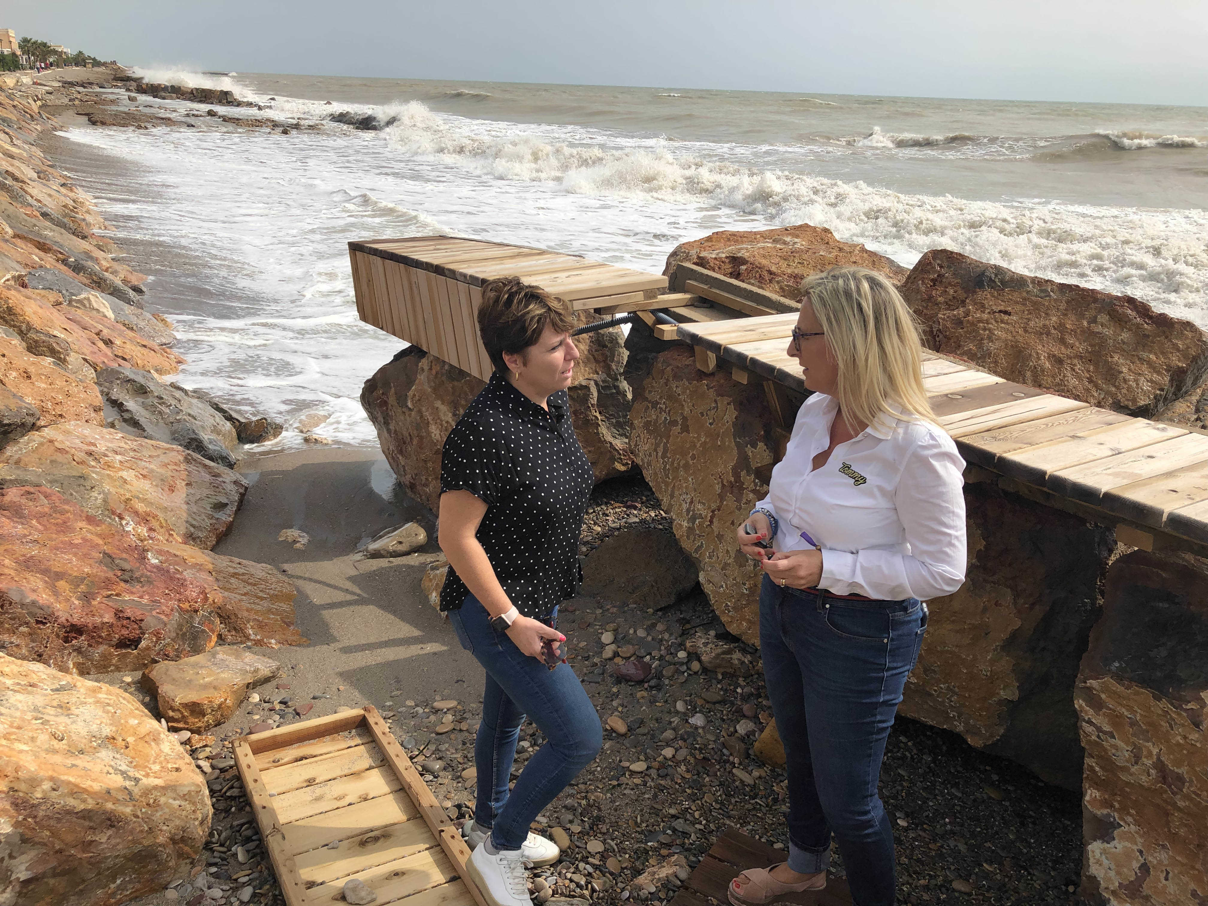 Visita a Almenara de la secretaria general del PP en la provincia, Elena Vicente-Ruiz. - 