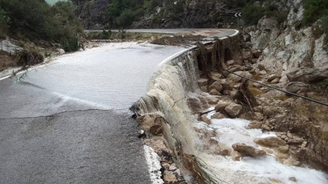El agua devastadora